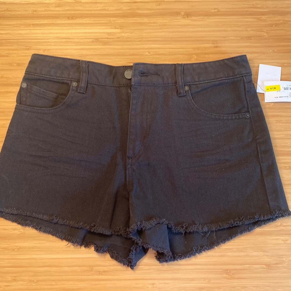 NWT Volcom mid-rise denim shorts